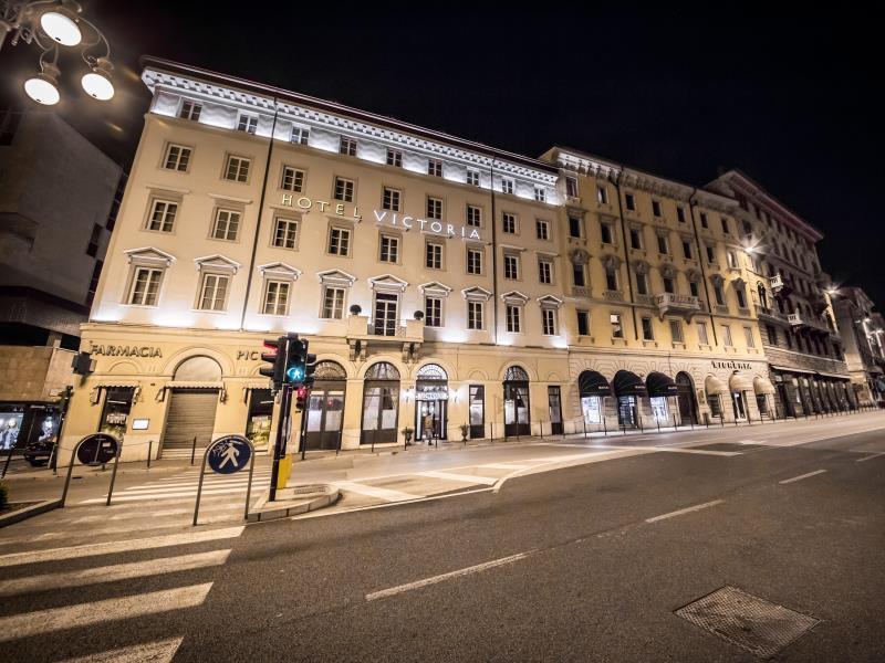 Victoria Hotel Letterario Trieste Esterno foto